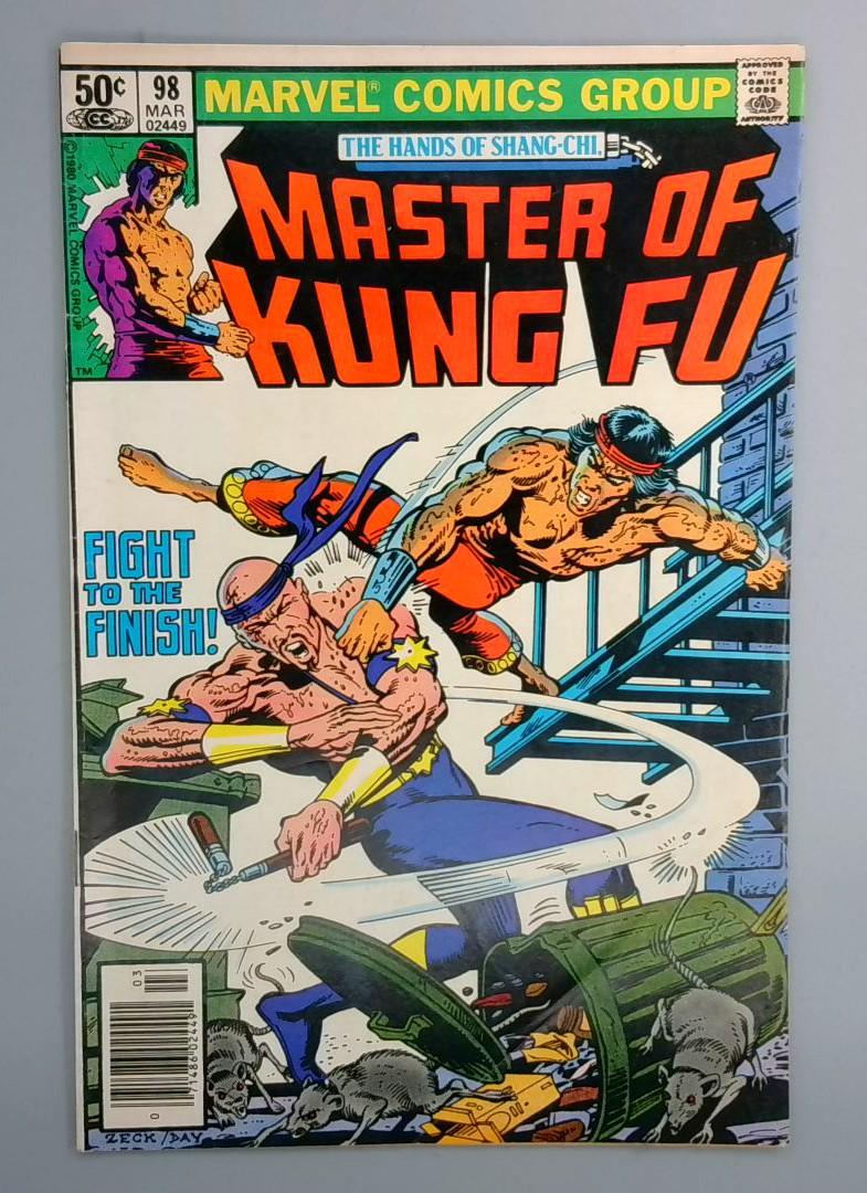 Master of Kung Fu #98 Newsstand Edition Marvel 1981