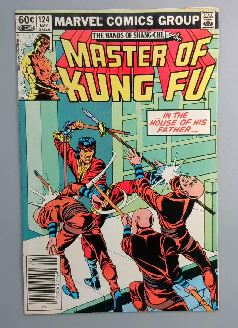 Master of Kung Fu #124 Newsstand Edition Marvel 1983