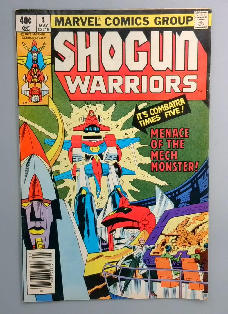 Shogun Warriors #4 Direct Edition Marvel 1979