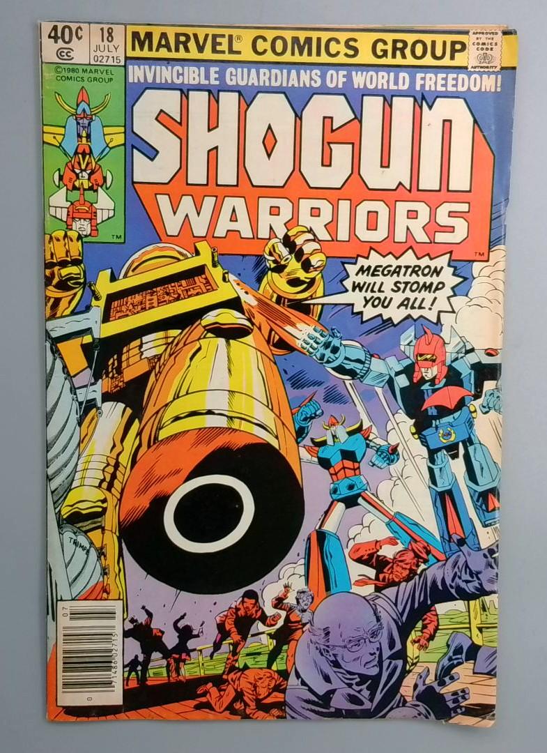 Shogun Warriors #18 Newsstand Edition Marvel 1980