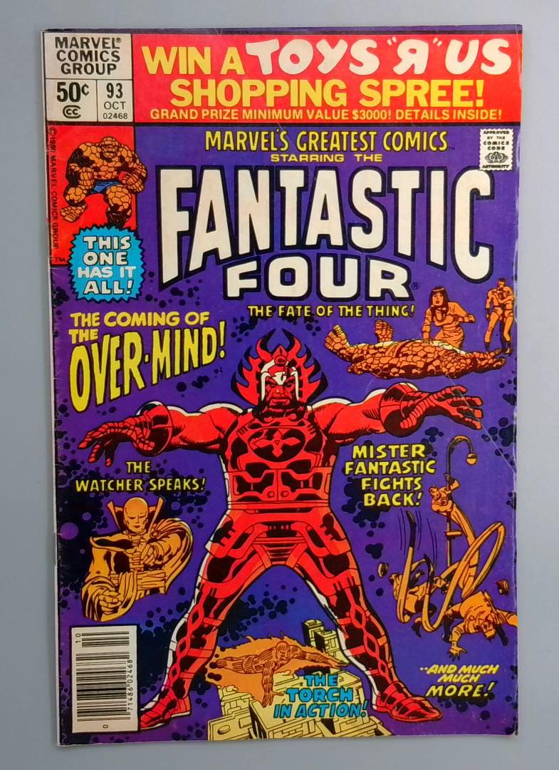 Marvels Greatest Comics #93 Newsstand Edition Marvel 1980