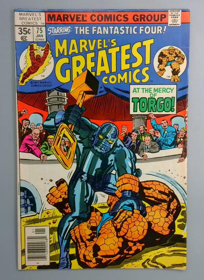 Marvels Greatest Comics #75 Marvel 1978