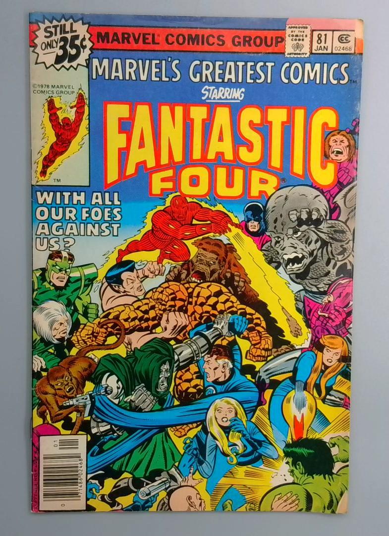 Marvels Greatest Comics #81 Marvel 1979