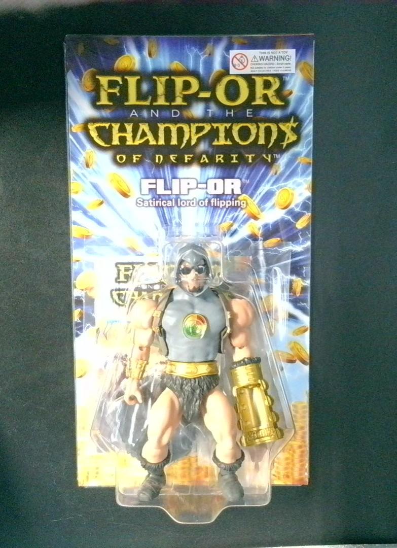 Flip-Or and the Champions of Defarity Satirical Lord of Flipping Matter Toys