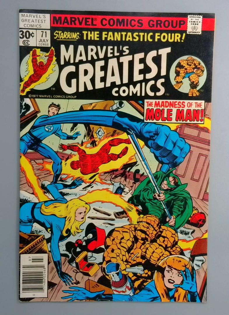 Marvels Greatest Comics #71 Marvel 1977