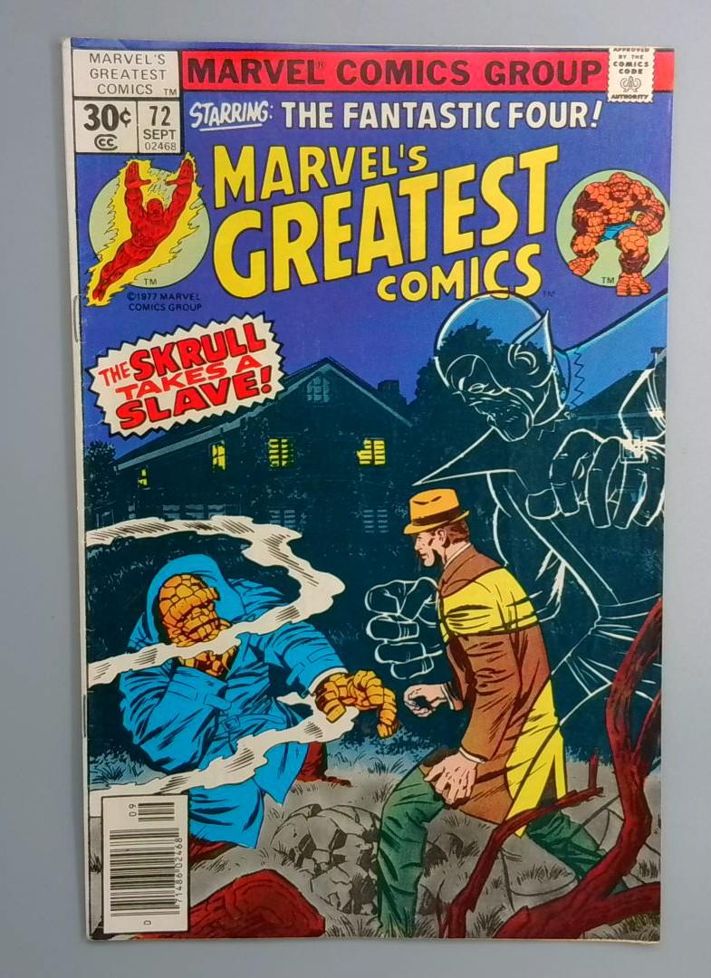 Marvels Greatest Comics #72 Marvel 1977