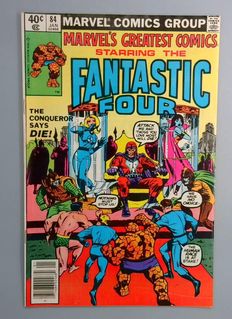Marvels Greatest Comics #84 Magneto Newsstand Edition Marvel 1980
