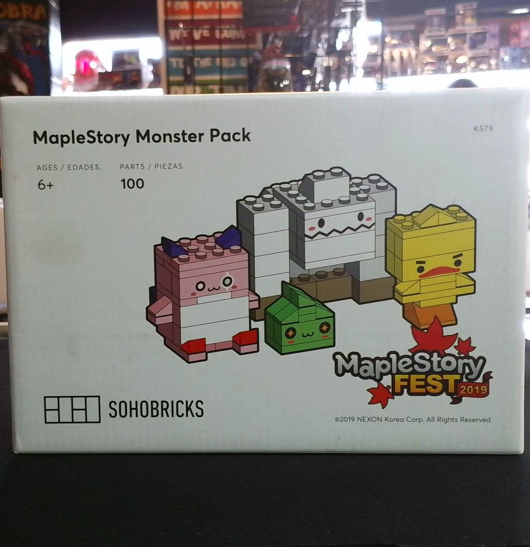MapleStory Monster Pack 100 Pieces SOHOBRICKS 2019