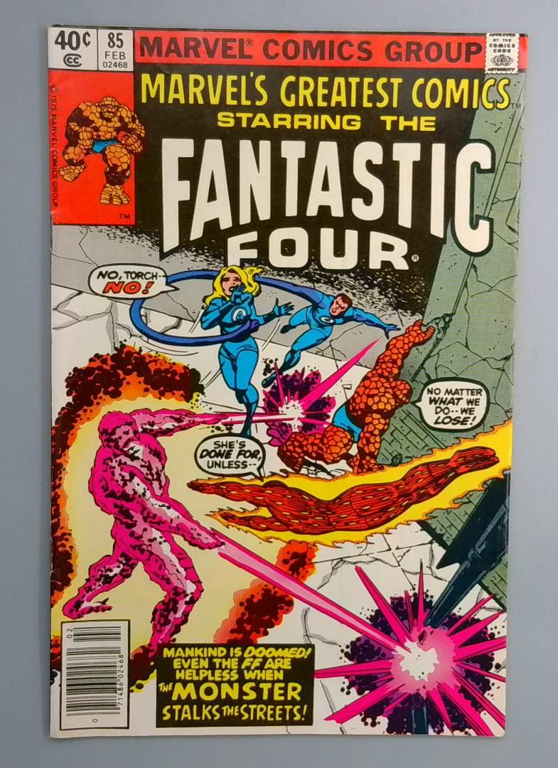 Marvels Greatest Comics #85 Newsstand Edition Marvel 1980