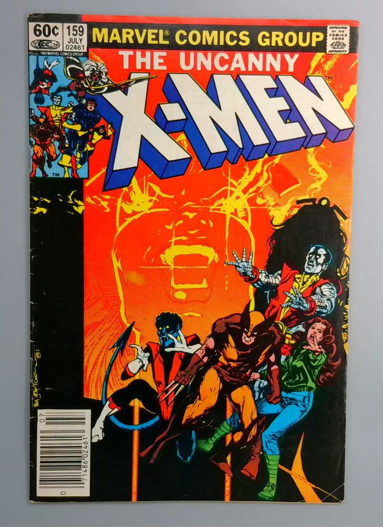 Uncanny X-Men #159 Newsstand Edition Marvel 1982