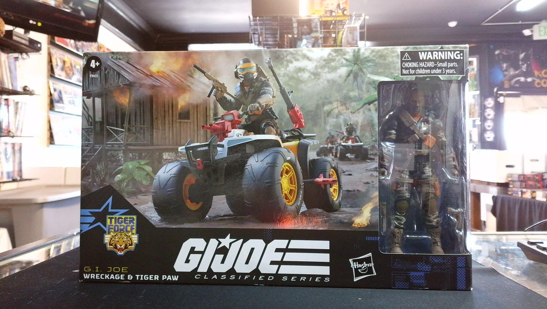 G.I. Joe Wreckage & Tiger Paw Classified Series Hasbro