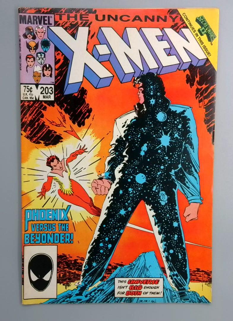 Uncanny X-Men #203 Secret Wars Ii Marvel 1986
