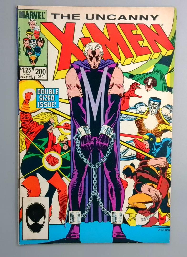 Uncanny X-Men #200 Madelyne Pryor Goes Into Labor Marvel 1985