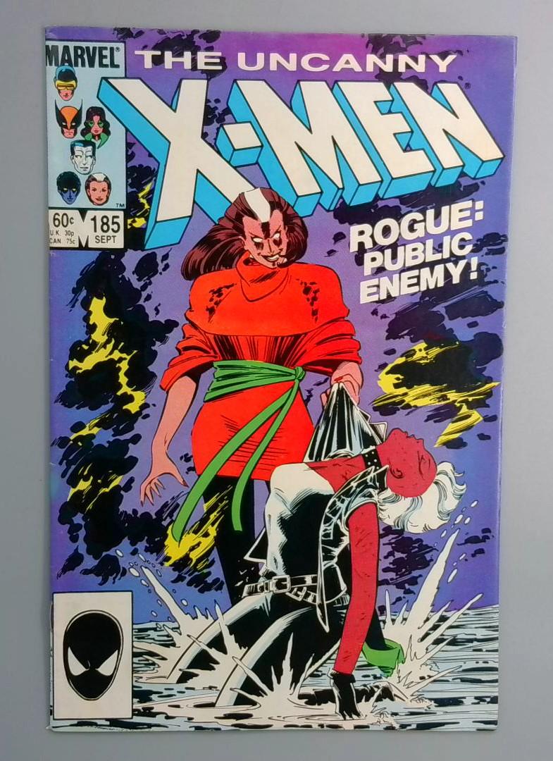 Uncanny X-Men #185 Direct Edition Marvel 1984