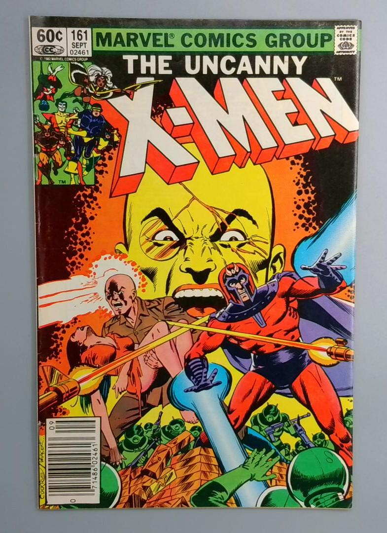 Uncanny X-Men #161 Newsstand Marvel 1982