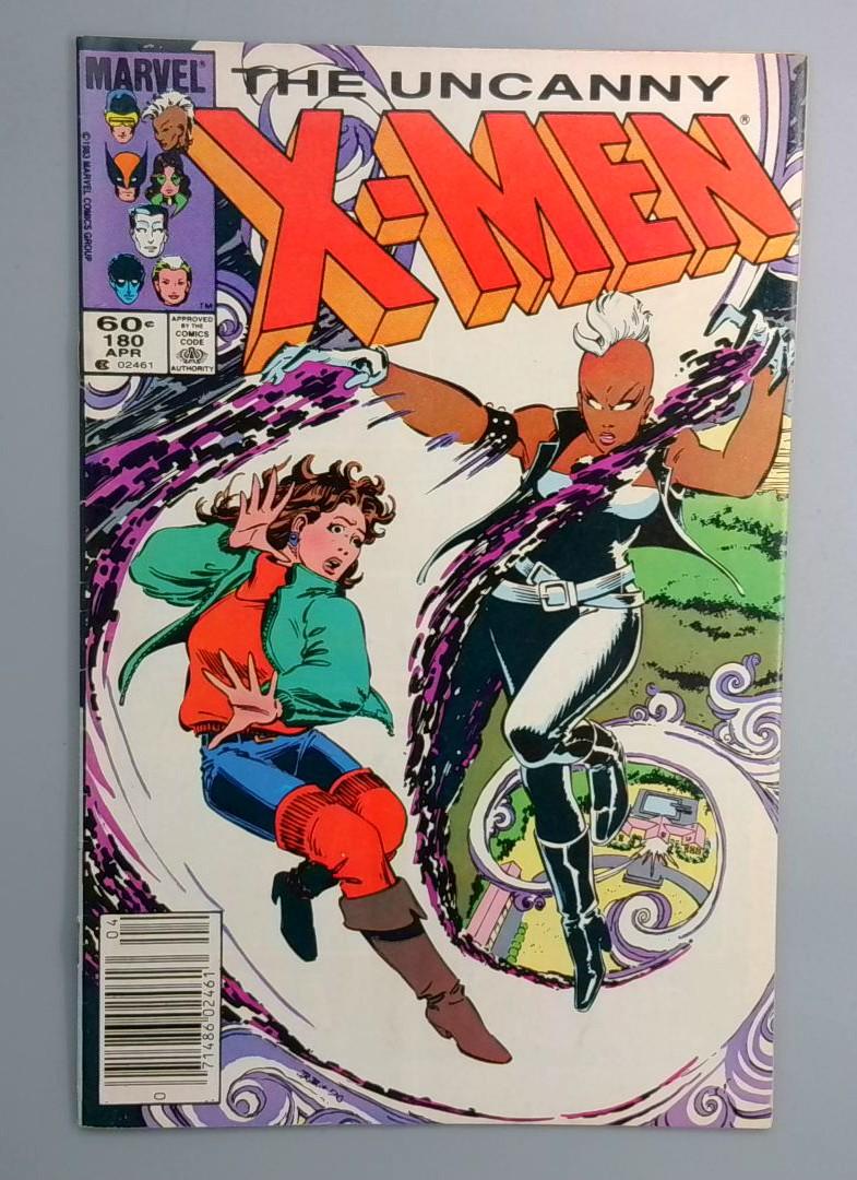 Uncanny X-Men #180 1st Appearance of Cypher Marvel 1984