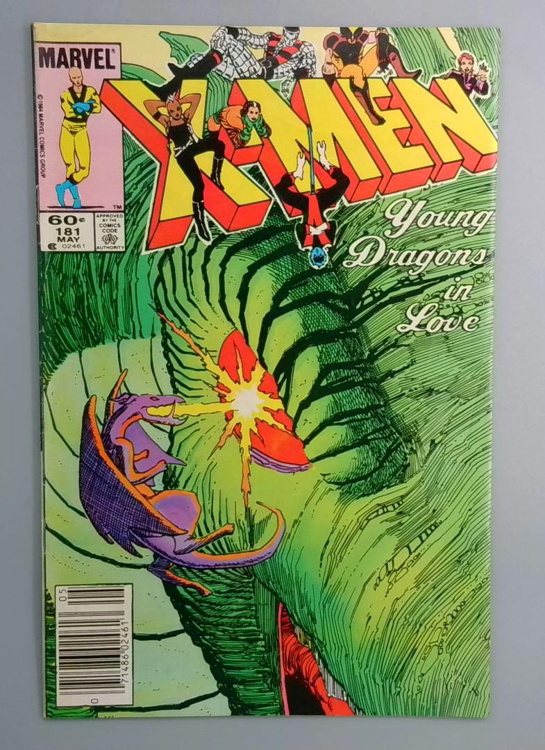 Uncanny X-Men #181 Newsstand Edition Marvel 1984