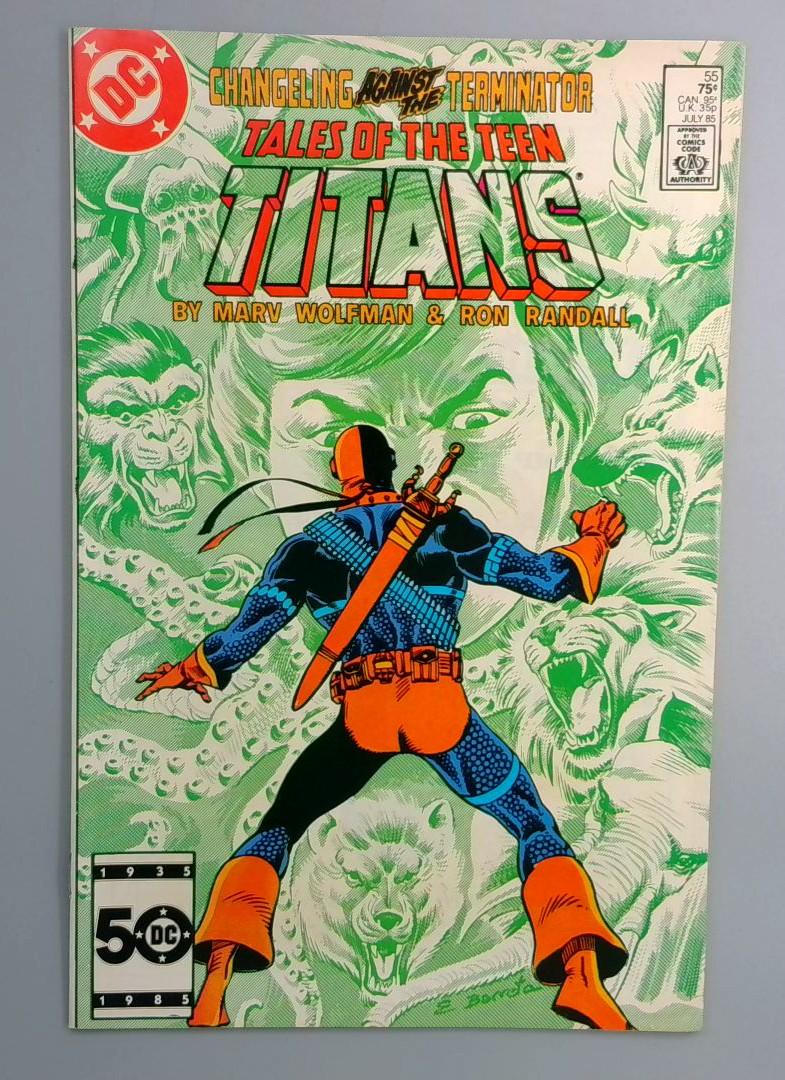 Tales of the Teen Titans #55 VF DC 1985