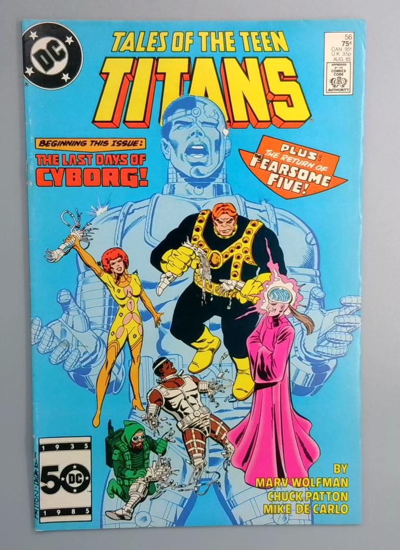 Tales of the Teen Titans #56 DC 1985