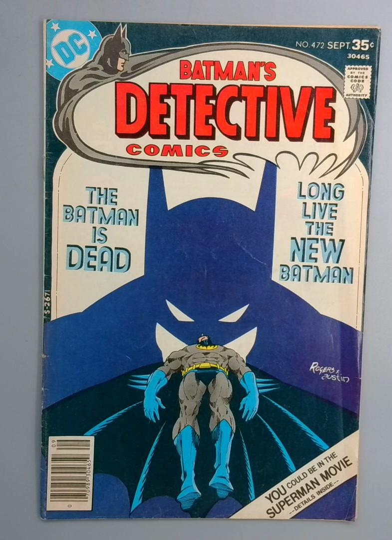 Detective Comics #472 DC 1977