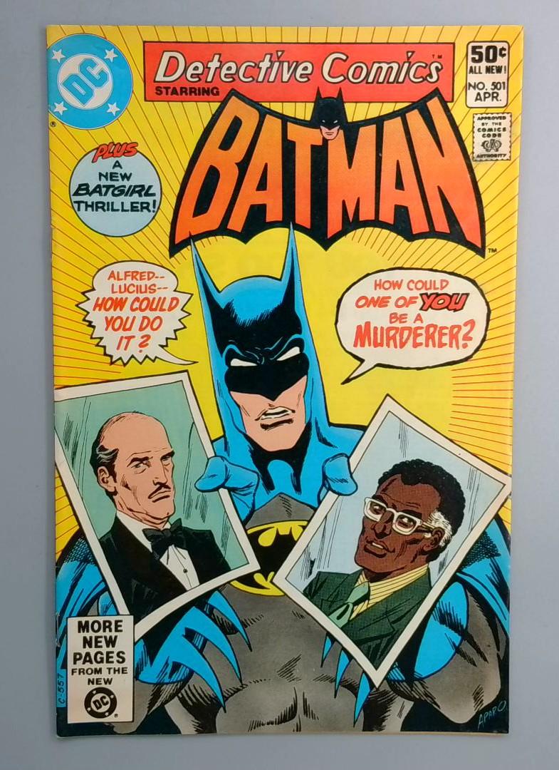 Detective Comics #501 1st Appearance of Alfreds Daughter DC 1981