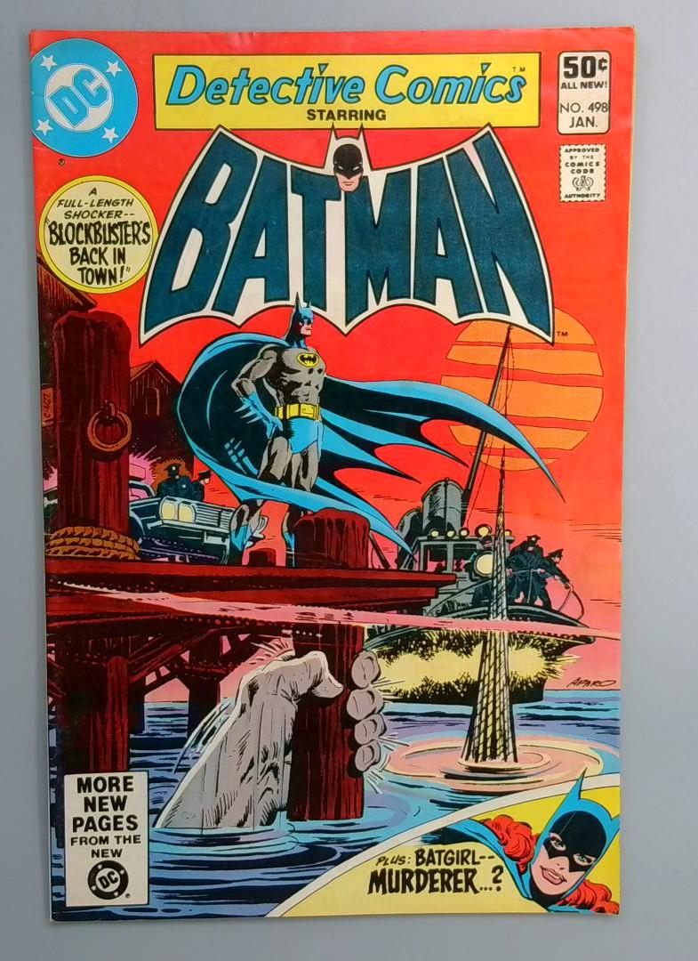 Detective Comics #498 Blockbuster DC 1981