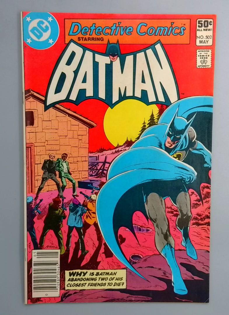 Detective Comics #502 Newsstand Edition DC 1981