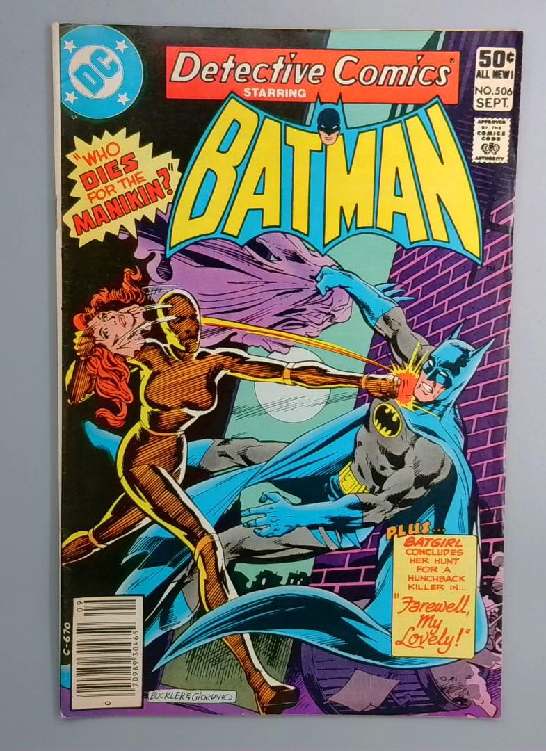 Detective Comics #506 Newsstand Edition DC 1981