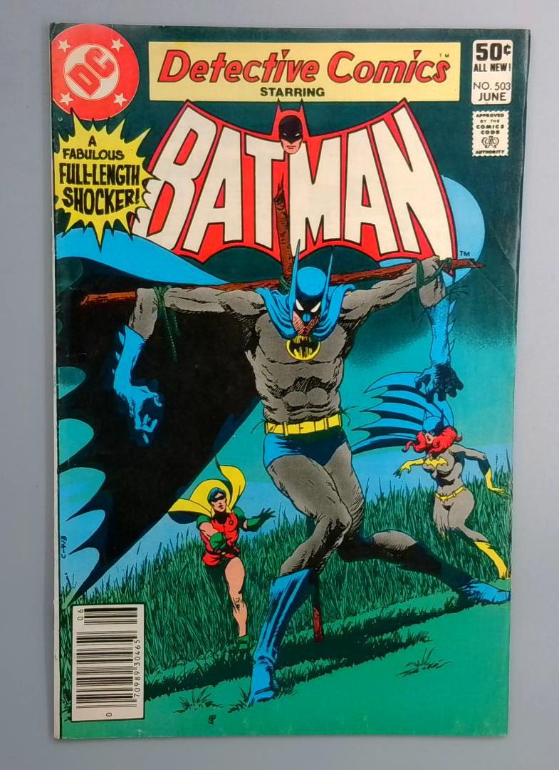 Detective Comics #503 Newsstand Edition DC 1981