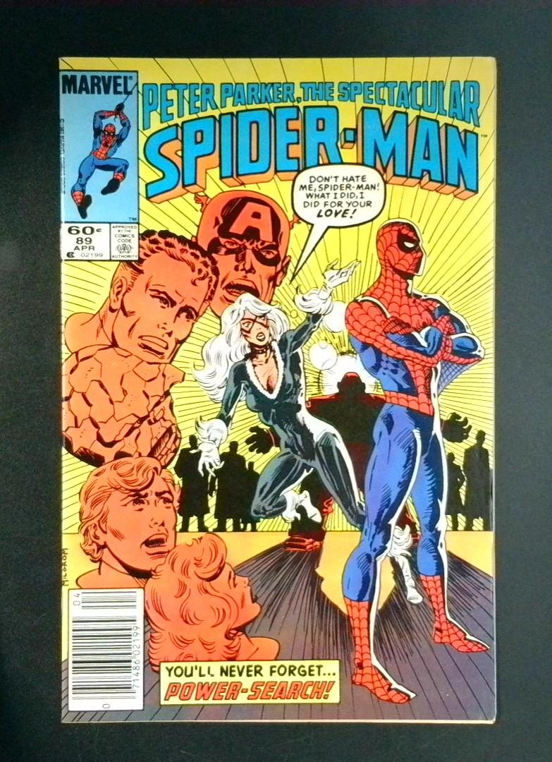 Spectacular Spider-Man #89 Fn Newsstand Marvel 1984