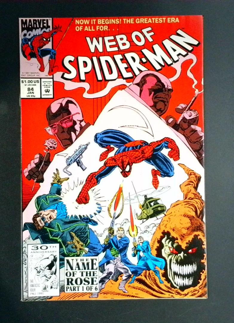 Web of Spider-Man #84 Direct Vf/Nm Marvel 1992