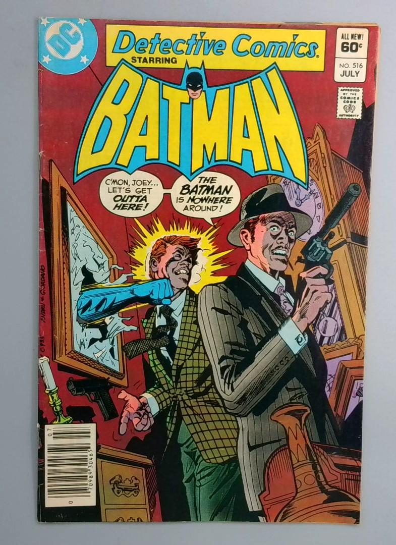 Detective Comics #516 Newsstand Edition DC 1982