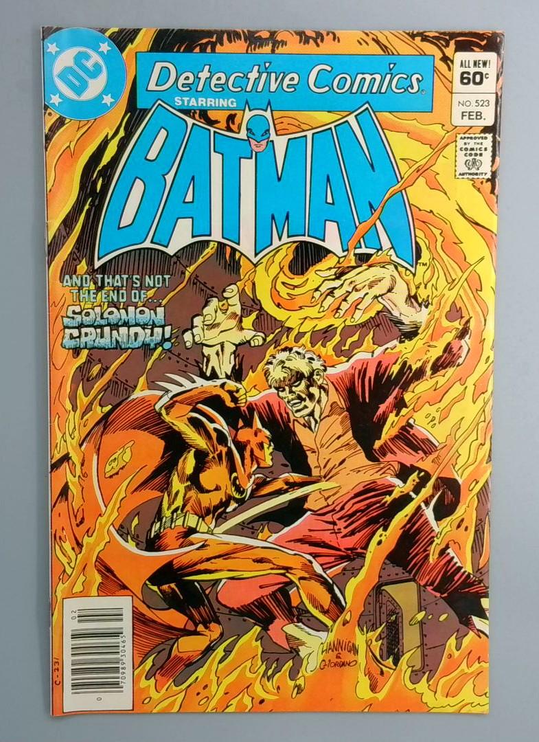 Detective Comics #523 1st Cameo Killer Croc DC Comics 1983