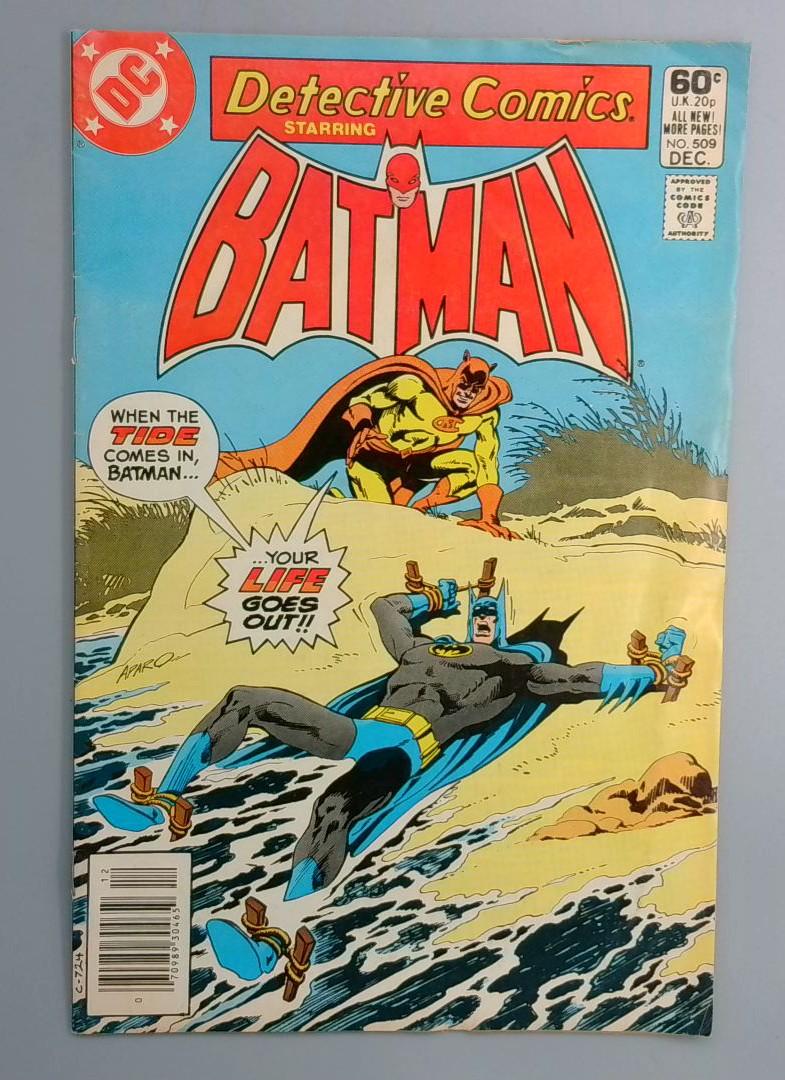 Detective Comics #509 Newsstand Edition DC 1981