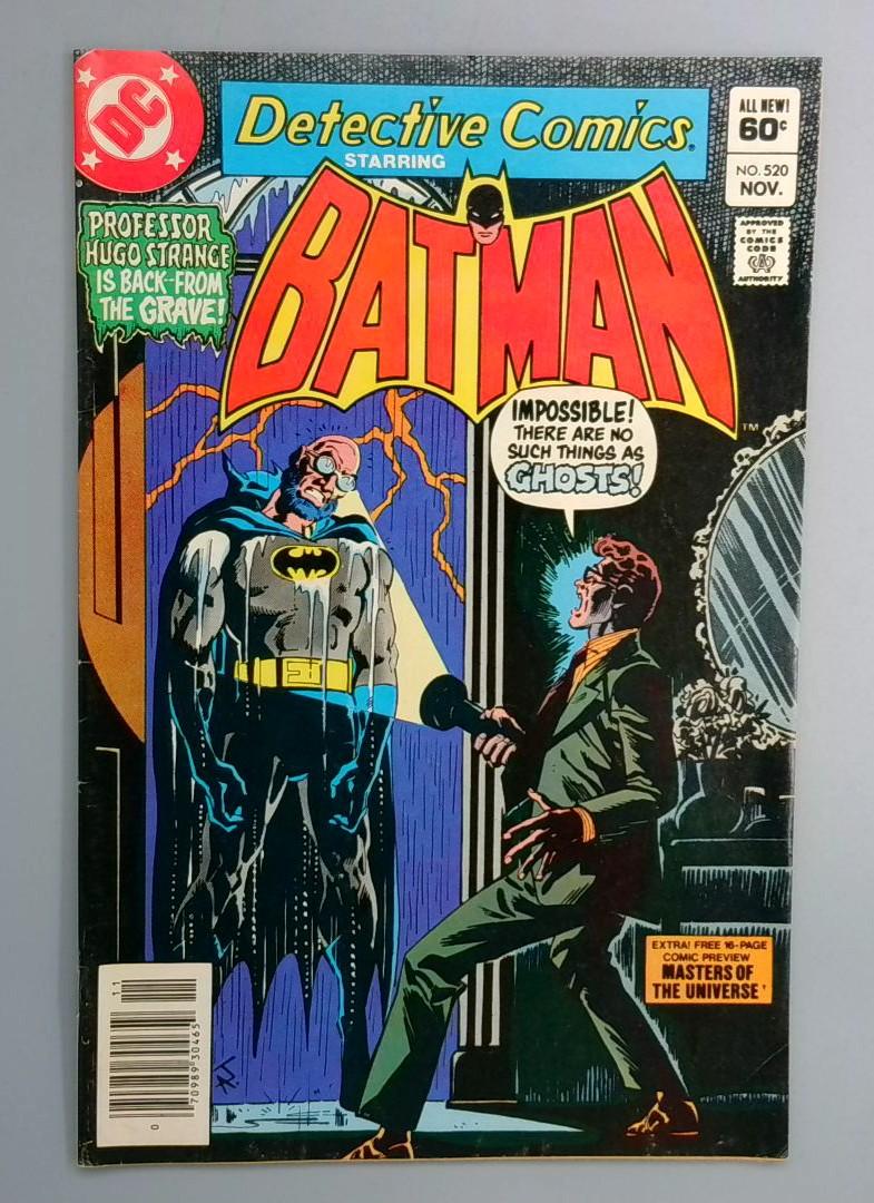 Detective Comics #520 16-Page Masters of the Universe Preview DC 1982