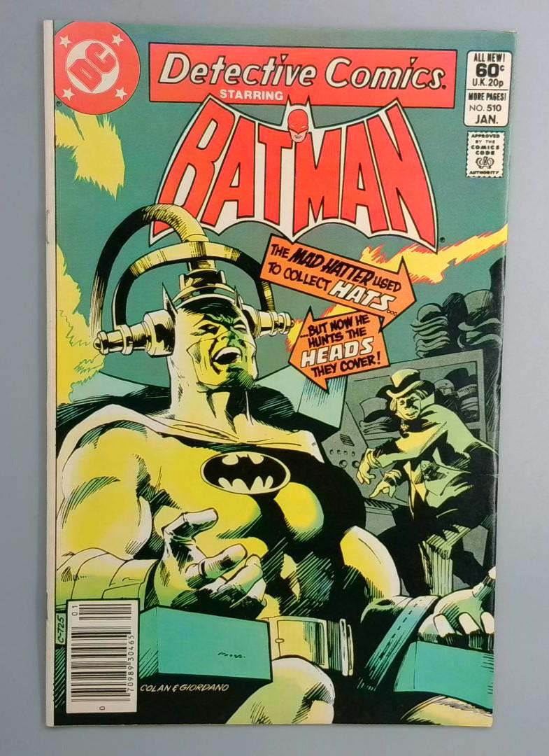 Detective Comics #510 Newsstand Edition DC 1982