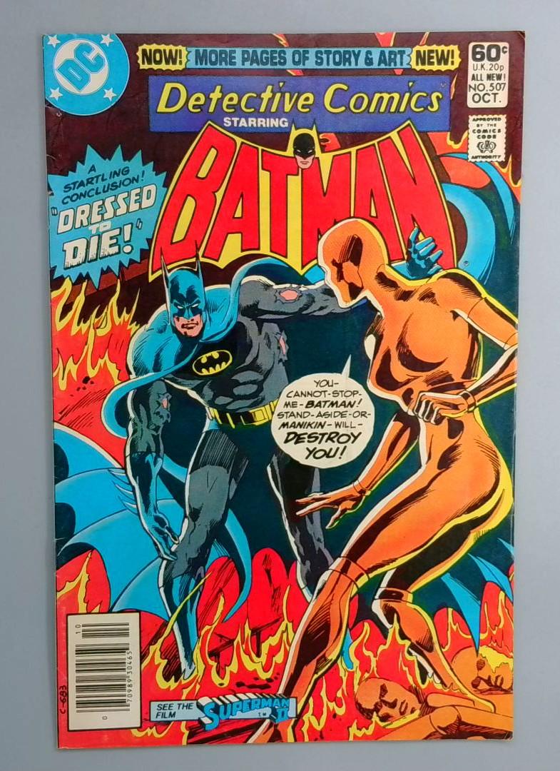 Detective Comics #507 Newsstand Edition DC 1981