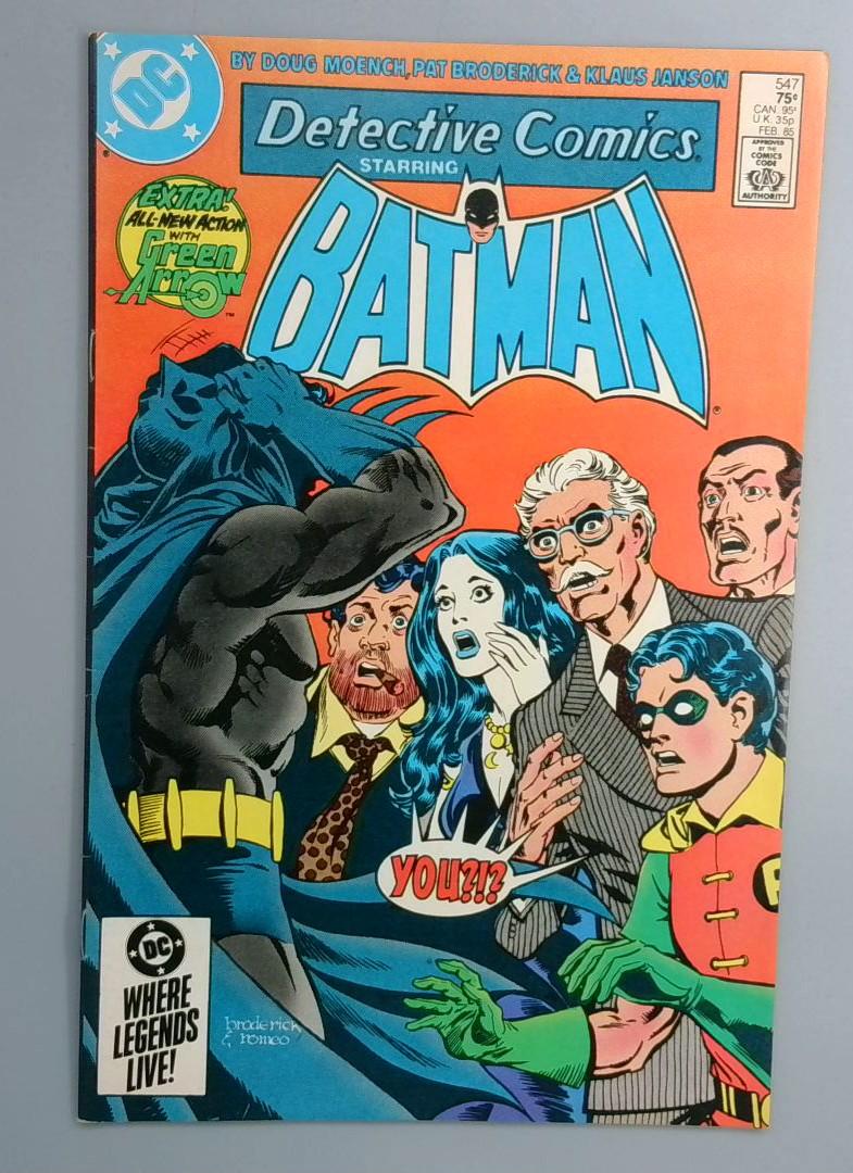 Detective Comics #547 Direct Edition DC 1985