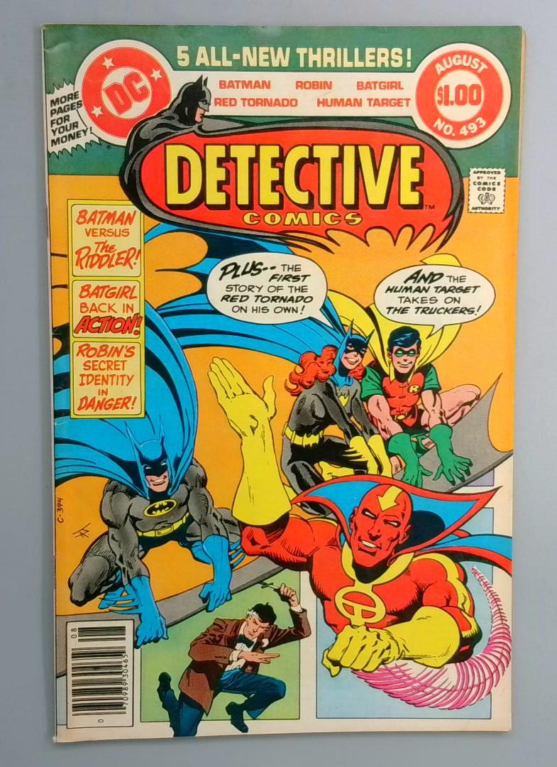 Detective Comics #493 1st Appearance of the Swashbuckler DC 1980
