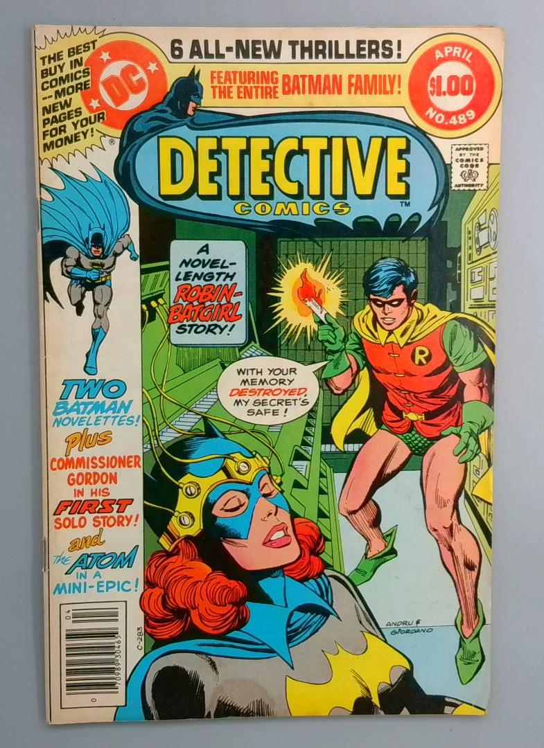 Detective Comics #489 DC 1980