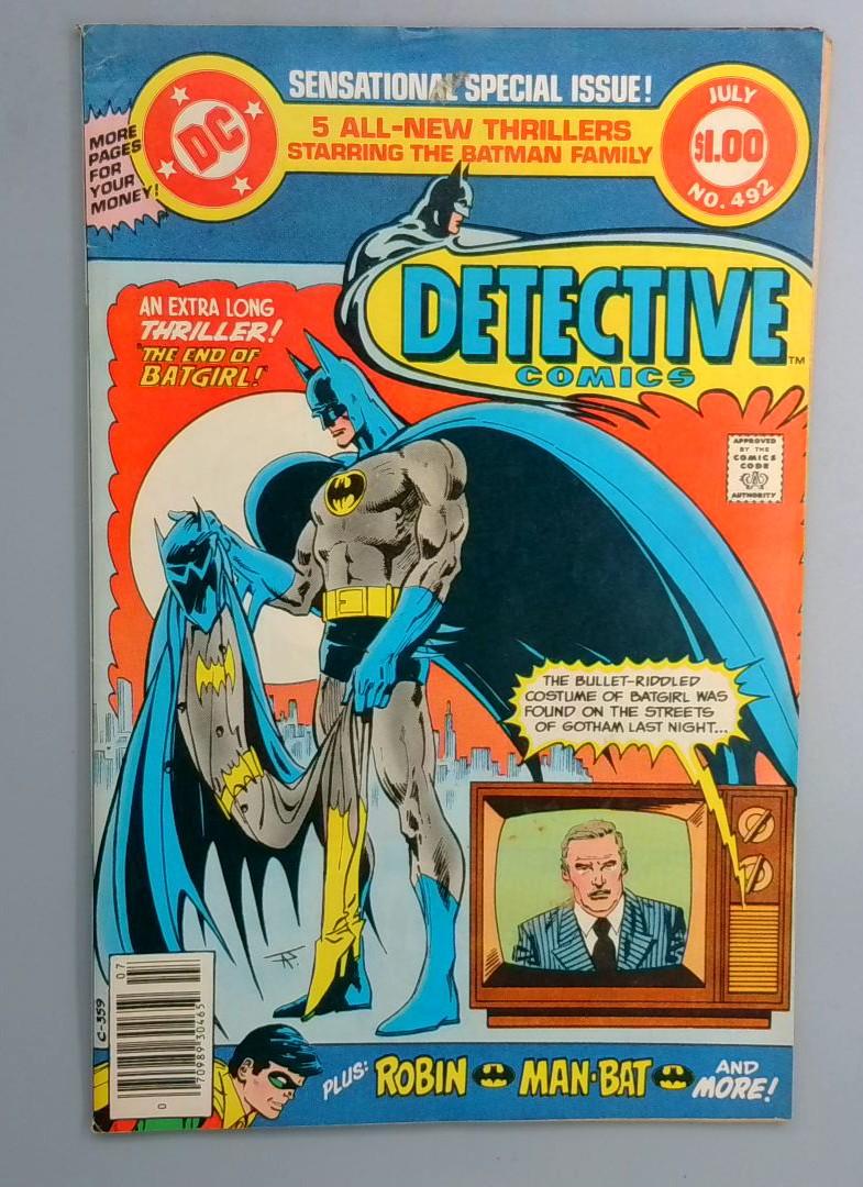 Detective Comics #492 DC 1980