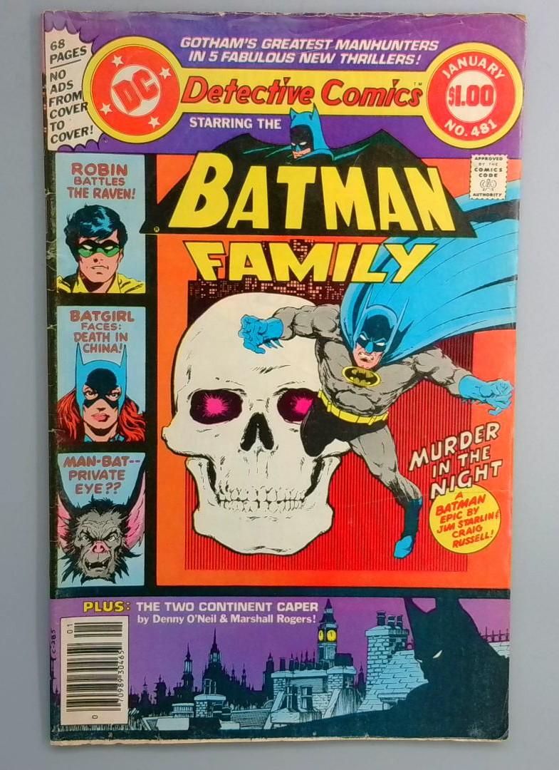 Detective Comics #481 DC 1978