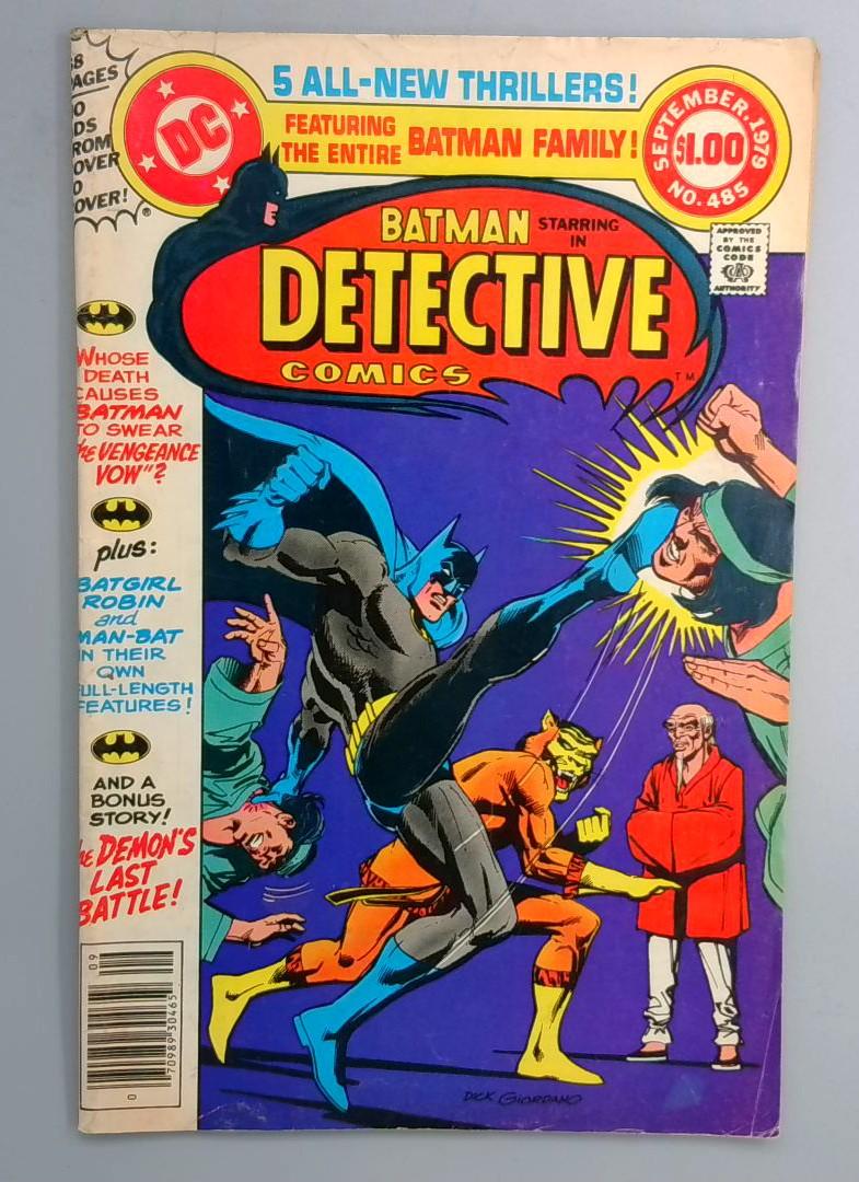 Detective Comics #485 DC 1979