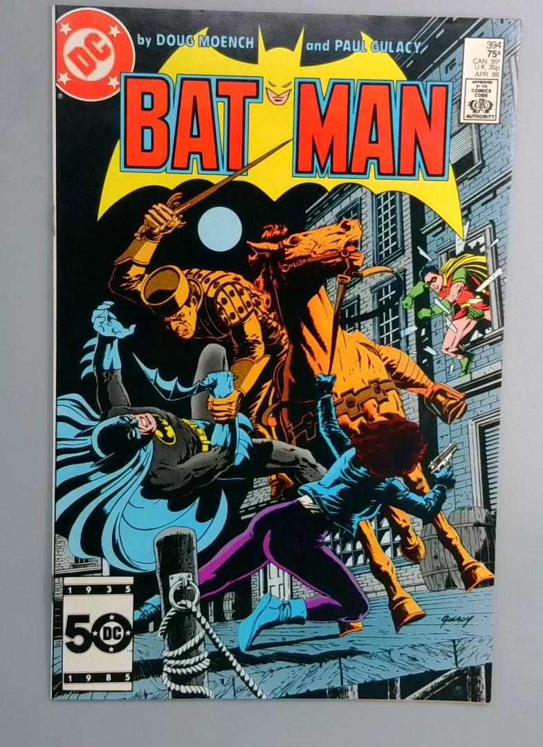 Batman #394 VF- DC 1986