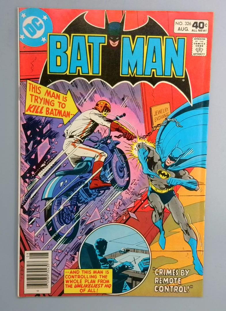 Batman #326 FN/VF 1st Reference to Arkham Asylum DC 1980