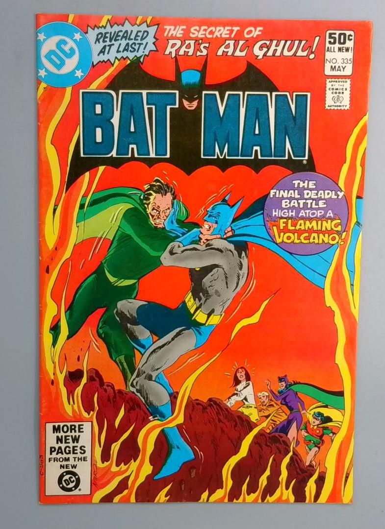 Batman #335 FN Ra's Al Ghul DC 1981