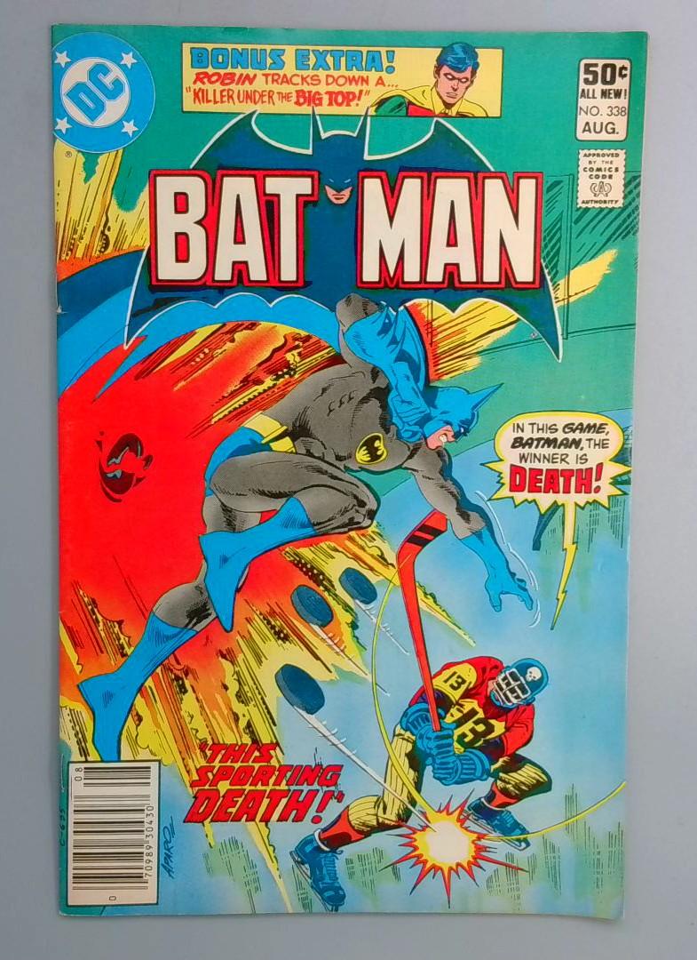 Batman #338 Newsstand Edition DC 1981