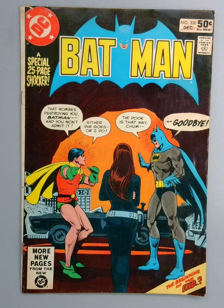 Batman #330 Direct Edition DC 1980