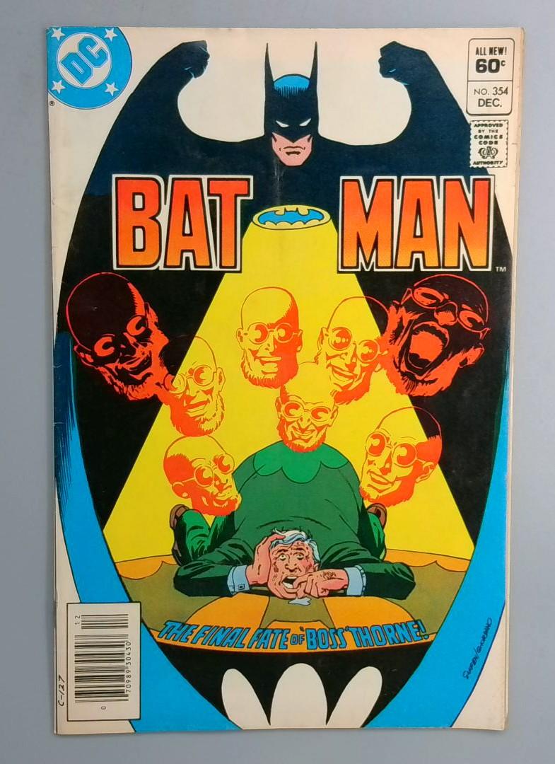 Batman #354 Newsstand Edition DC 1982