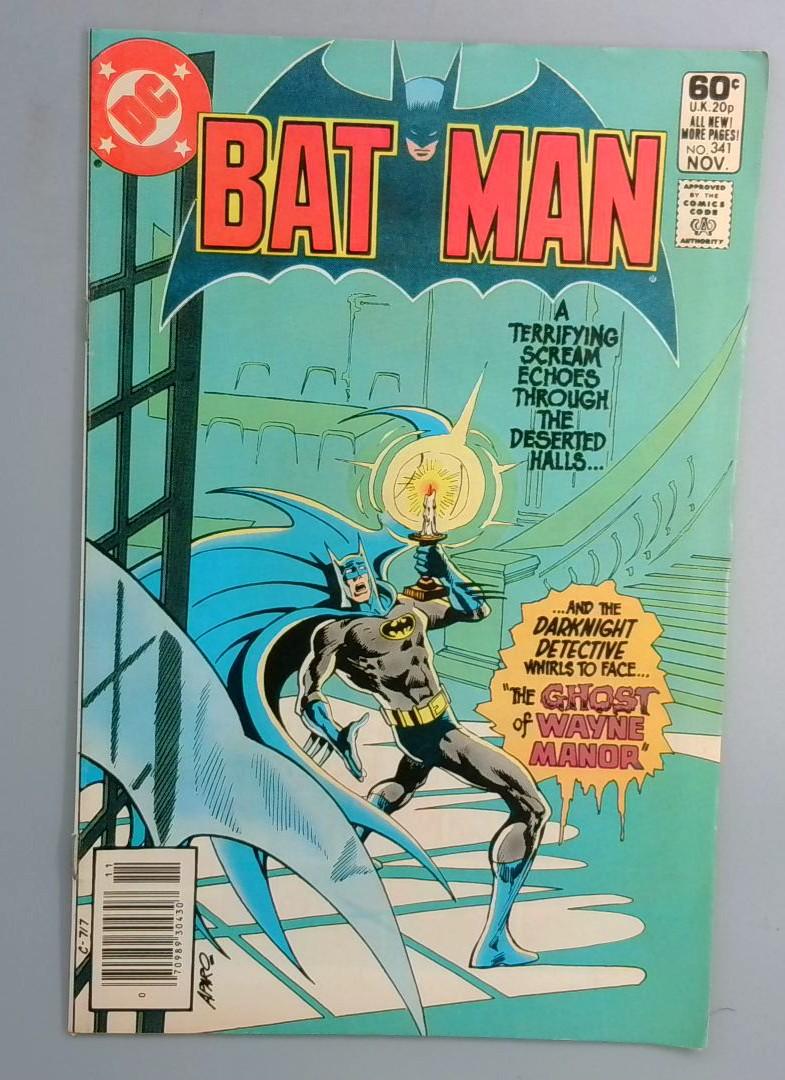 Batman #341 Newsstand Edition DC 1981